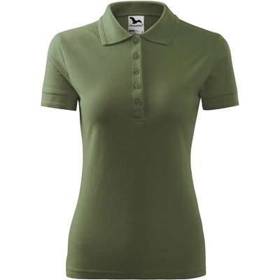 Polokošeľa dámska Pique Polo Free F10 khaki