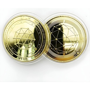 HARAHU Монета Qtum - Златна KP13403 (13403)