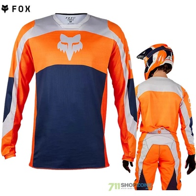 Fox Racing Youth 180 Nitro oranžový