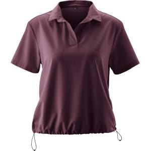 Gonso Дамска фланелка с къс ръкав за колоездене Gonso Women's Adventure Blouse Cycling jersey - Rich Soil - размер 36 (EU) (156-2895-0212)