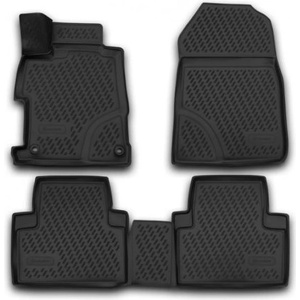 CarMart 3D Гумени стелки за HONDA Civic IX (2012-2015) - седан - 4 pcs