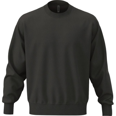 Next Level Apparel N 9007 / Унисекс суитшърт с голям размер, изработен от плътен памук - графитено черно S (089007ade01)
