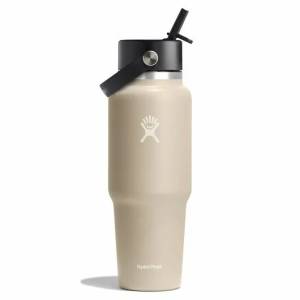 Hydro Flask Wide Flex Straw Travel Bottle 32 oz Цвят: черен