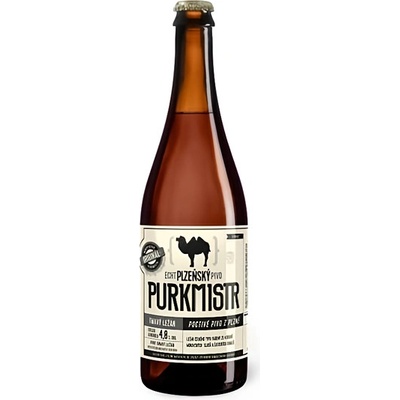 Purkmistr Tmavý ležák 12° 1 l (pet)