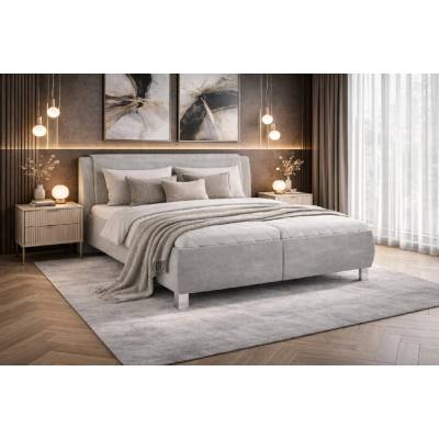 MAWS Vario Nice s úložným prostorem potah světle šedá Salv. 13 matrace premium