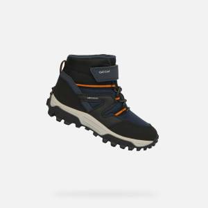 Geox Тъмносини момчешки обувки за първи стъпки Geox Himalaya Boy B ABX Geox | Sin | Момчешки | 28