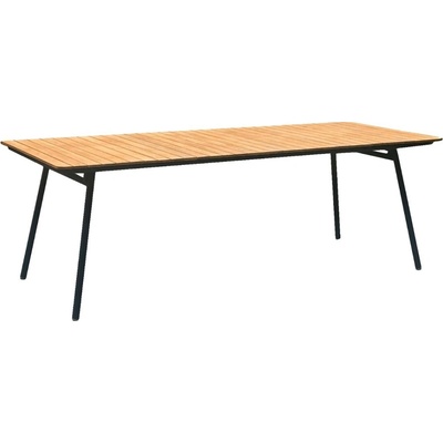 Norddan Dizajnový záhradný stôl Acevedo 220 cm teak