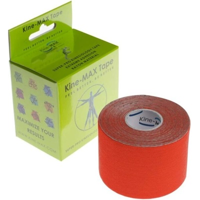KineMAX SuperPro Rayon kinesiologická tejpovací páska červená 5 cm x 5 m