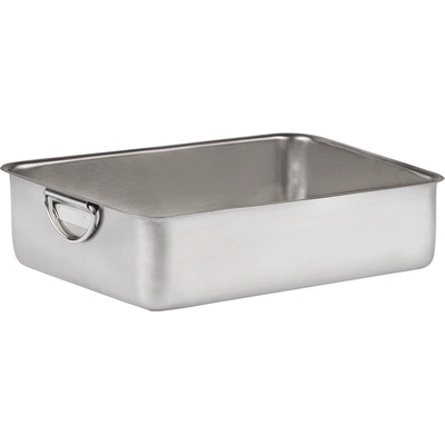Inoxriv INOXRIV-PROFI-Дълбока тава за готвене с дръжки 36x25xh8cm (53106200) (0118254)