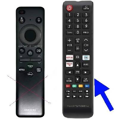 Samsung QE43QN90D náhradní dálkový ovladač tlačítkový