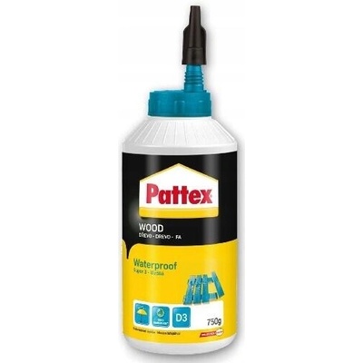 Lepidlo na dřevo Pattex voděodolné D3 750g
