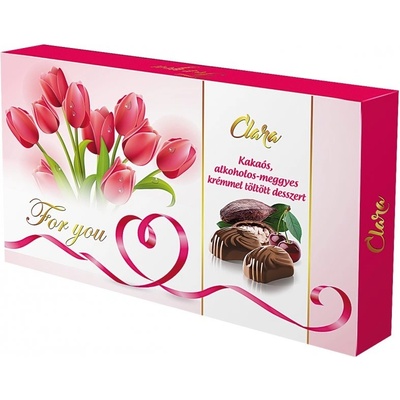 Clara - For You višňové s likérom 125 g