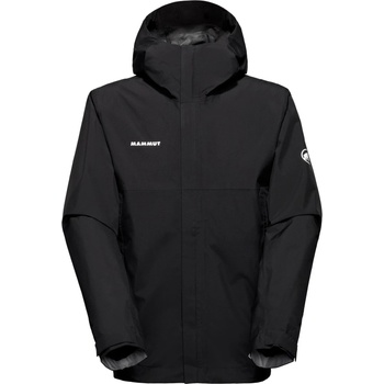 Mammut Мъжко водоустойчиво яке Mammut Treeline Light Hardshell Hooded Jacket Waterproof jacket - Black (002-3347-0111)