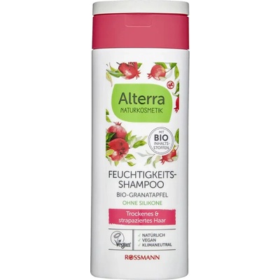 Alterra Naturkosmetik šampon na suché vlasy granátové jablko 200 ml