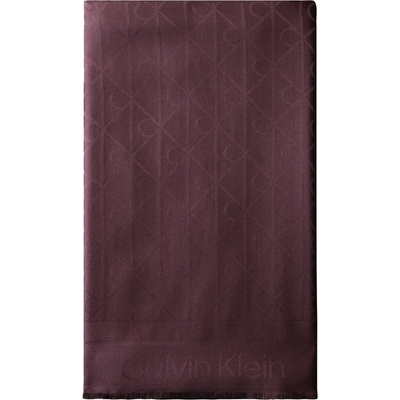 Calvin Klein dámský šátek Allover Emblem LV04F8096GBAP