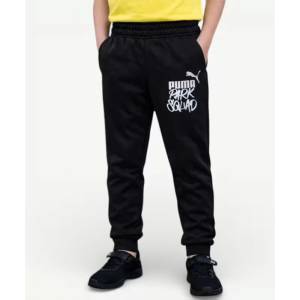 PUMA Essentials+ Mid 90's Fleece Sweatpants Black - magazinko