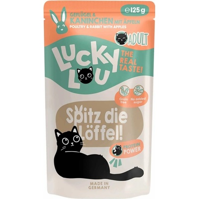 Lucky Lou Lifestage Adult drůbež a králík 16 × 125 g