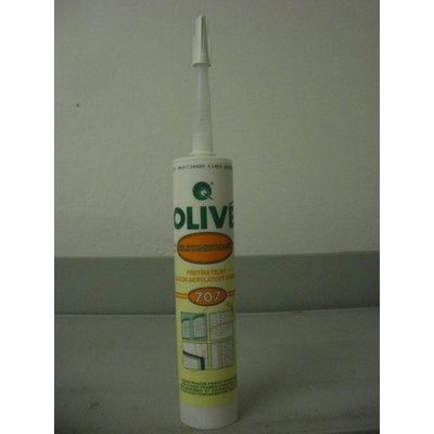 Olivé 707 akrylový tmel 310 g bílá