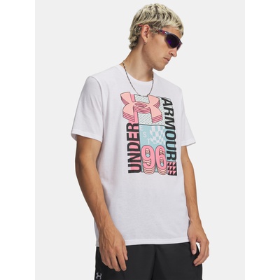 Under Armour Мъжска тениска Under Armour UA M LOGO COLLAGE SS Under Armour | Byal | МЪЖЕ | L