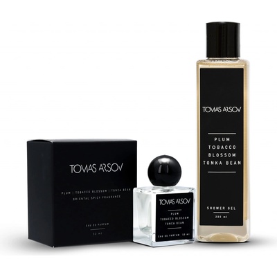 Tomas Arsov PLUM TOBACCO BLOSSOM TONKA BEAN parfém 50 ml + sprchový gél 200 ml