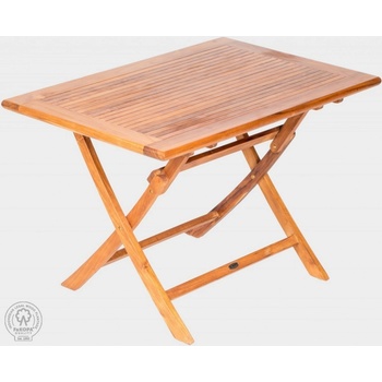 FaKOPA VASCO skladací stôl z teaku obdélnikový 120 x 80 cm