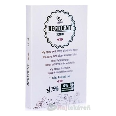 Cannabio Regedent serum + CBD 1.2 ml