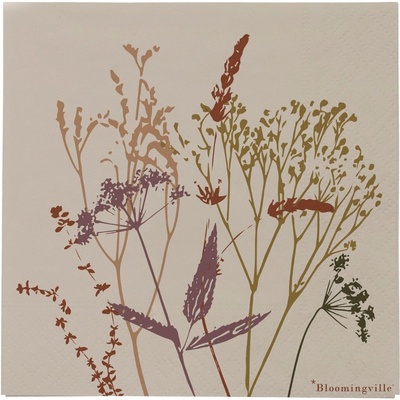 Bloomingville ubrousky Sirri papír 33x33cm 20ks