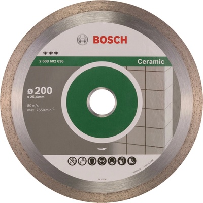 BOSCH Diamantový deliaci kotúč Best for Ceramic 200 × 25,40 × 2,2 × 10 mm 2.608.602.636