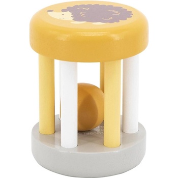 Viga Toys Дървена играчка Viga Toys PolarB - Дрънкалка, жълта (44021-жълт)