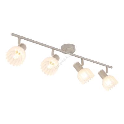 54317-4 - Точково осветително тяло PLANTA 4xE14/40W/230V (GL8808)