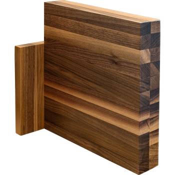 Artelegno Поставка за ножове Artelegno 10 от орехово дърво магнитна (AL-90/WL)