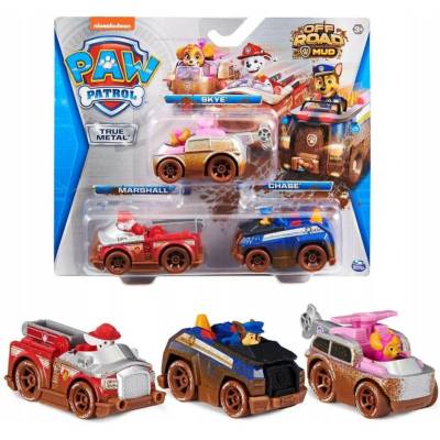 Spin Master Paw Patrol True Metal 3-Pack Toy Vehicle