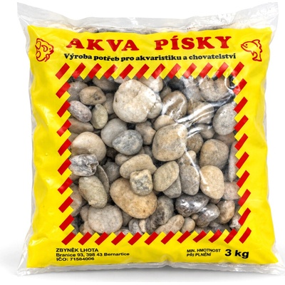 Tommi písek hnědý, oblázky 3 kg – Zboží Dáma