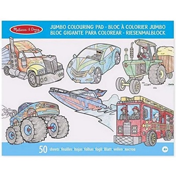Image 1 of Melissa & Doug - Книжка за оцветяване - Превозни средства (14205)
