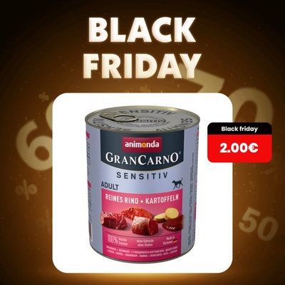 Animonda Gran Carno Sensitiv Adult Hovädzie so zemiakmi 800 g