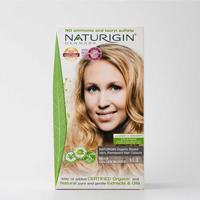 Naturigin Permanent Hair Colours Beige Golden Blonde 10.3 115 ml
