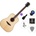 BromoGuitars BAT1 Premium SET Natural Акустична китара