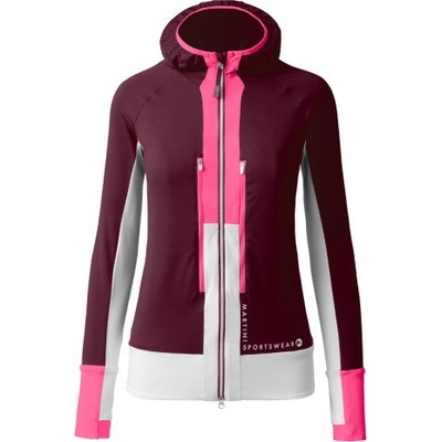Martini Sportswear Hillclimb Midlayer Jacket vínová