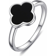 Moiss strieborný prsteň Quatrefoil R0004462 P
