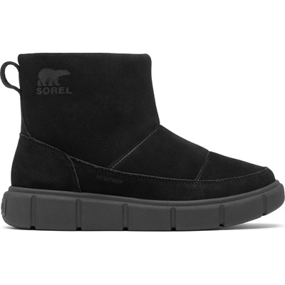 Sorel Дамски зимни ботуши Sorel Women's Explorer III Slip-On Waterproof Winter boots - Black / Sea Salt - размер 39 (EU) (121-1025-0117)