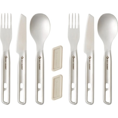 Sea to Summit Detour Stainless Steel Cutlery Set 6 Piece Цвят: сребърен