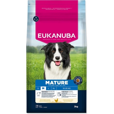 Eukanuba Mature Medium Breeds Chicken 2 x 3 kg