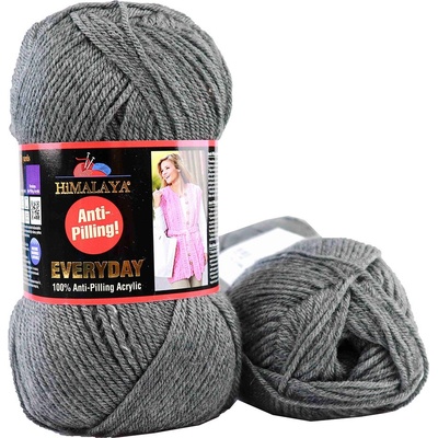 Himalaya příze Everyday 70031 šedá antracitová