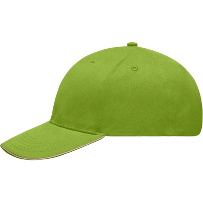 Myrtle Beach MB 6541 sandwich 6 panelová COT036541l1299-lime green/ Zelená lime/béžová