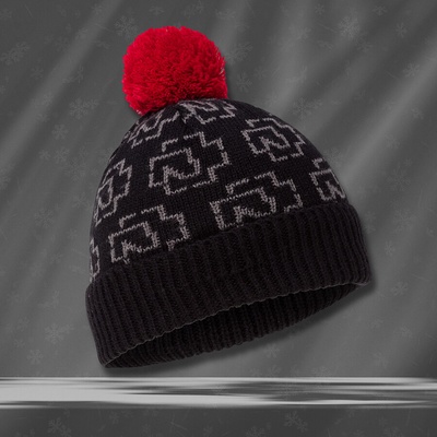 Rammstein kulich Bobble beanie Black unisex