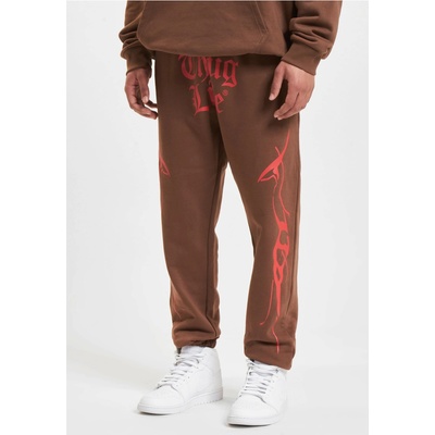 Thug Life Долнище Thug Life Ink Jogginghosen brown XXLUB-TLSP132-00075 - Тъмносив, размер M
