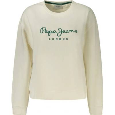 Pepe Jeans dámská mikina bez zipu Bílá