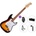 PSD Guitars STC-100-HSS Standard SET Сунбурст Електрическа китара