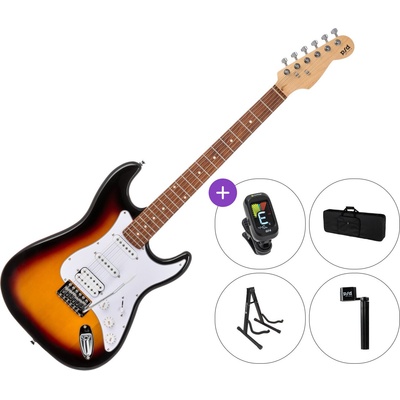 PSD Guitars STC-100-HSS SET 2 Сунбурст Електрическа китара