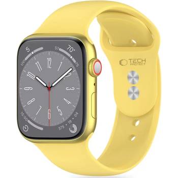 Tech-Protect silicone apple watch 4 / 5 / 6 / 7 / 8 / 9 / se (38 / 40 / 41 mm) canary yellow (5906302310203)